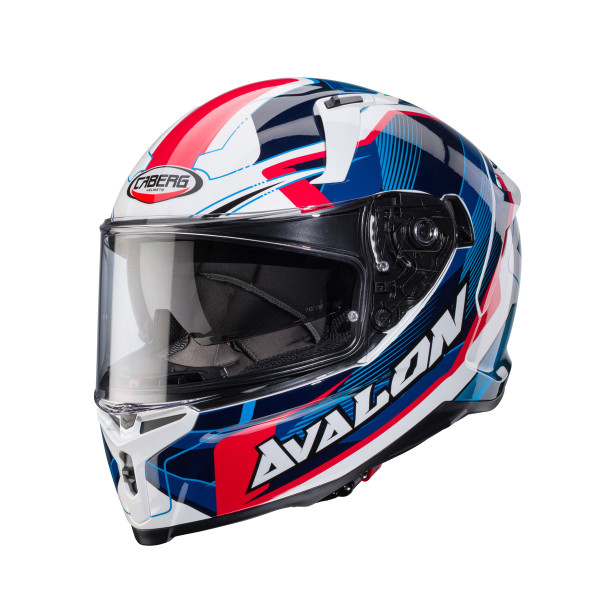 CABERG Caberg Avalon X Optic White/Blue/Red X-Small Helmet